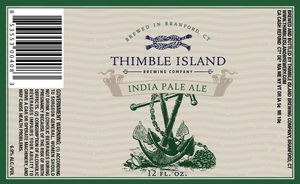 Thimble Island Brewing Company India Pale Ale April 2015