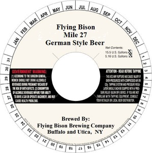 Flying Bison Mile 27