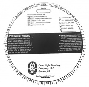 Outer Light Brewing Company Libation Propaganda