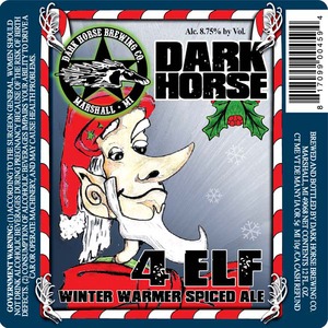 Dark Horse Brewing Company 4elf Winter Warmer