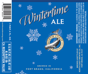 Wintertime Ale April 2015