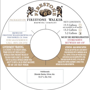 Firestone Walker Brewing Co. Helldorado April 2015