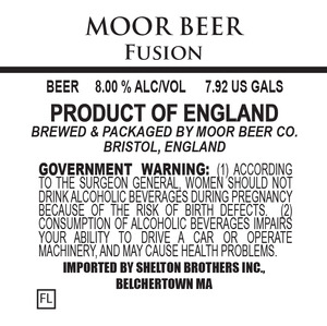 Moor Beer Fusion April 2015