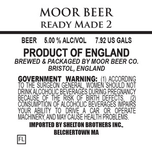 Moor Beer Ready Made