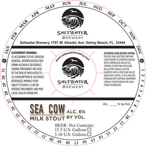 Sea Cow Milk Stout 