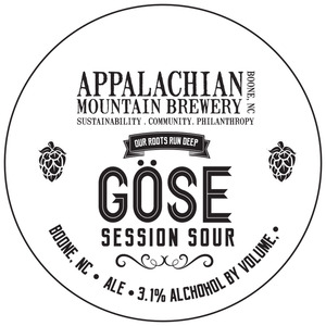 The Appalachian Mountain Brewery, LLC Gose Session Sour