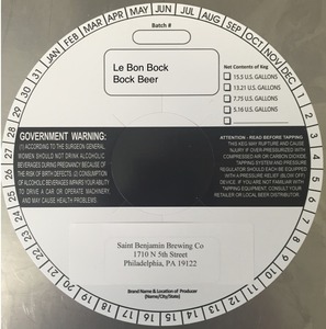 Le Bon Bock April 2015