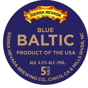 Sierra Nevada Blue Baltic April 2015