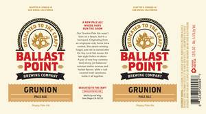 Ballast Point Grunion April 2015