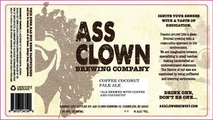 Ass Clown Brewing Company Coffee Coconut Pale Ale