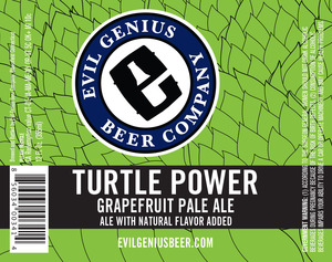 Evil Genius Beer Company Turtle Power
