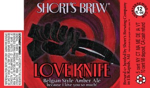 Short's Brew Love Knife April 2015