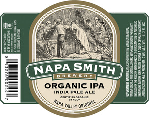 Napa Smith Brewery Organic IPA April 2015