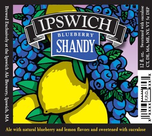 Ipswich Blueberry Shandy April 2015