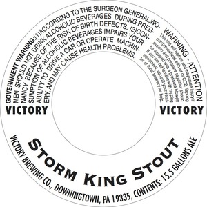 Victory Storm King Stout