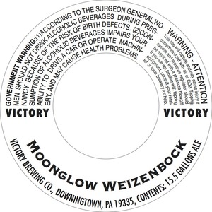 Victory Moonglow Weizenbock April 2015