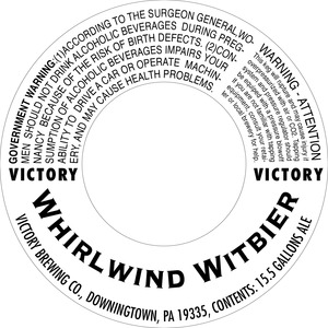 Victory Whirlwind Witbier