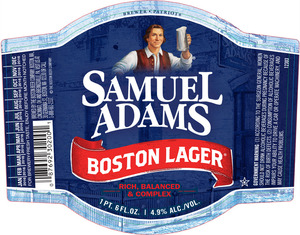 Samuel Adams Boston Lager April 2015