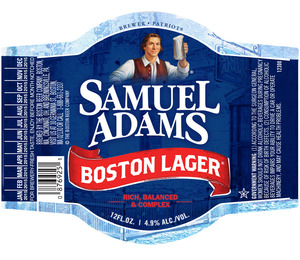 Samuel Adams Boston Lager April 2015