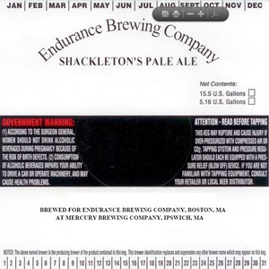 Endurance Brewing Company Shackleton's Pale