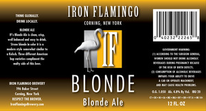 Iron Flamingo Blonde Ale