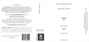 Maine Beer Company Beer 2