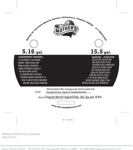 Mother's Brewing Company Tequila Barrel-aged D'lila April 2015