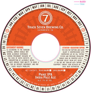 Panic India Pale Ale April 2015