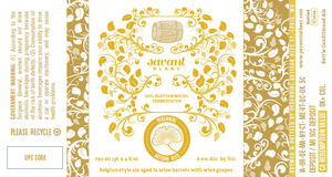 Perennial Artisan Ales Savant Blanc April 2015