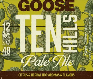 G00se Island Beer Co. Goose Ten Hills