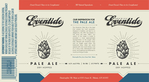 Eventide Brewing Pale May 2015