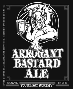 Arrogant Bastard Ale 