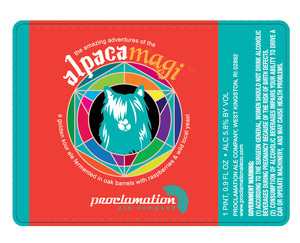 Proclamation Ale Company Amazing Adventures Of The Alpaca Magi April 2015