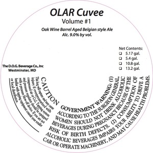 Olar Cuvee Volume #1 April 2015
