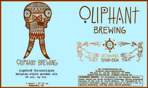 Oliphant Brewing Zaphod Brannigan