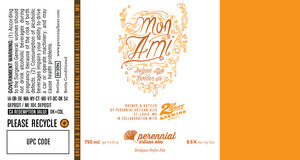 Perennial Artisan Ales Mon Ami April 2015