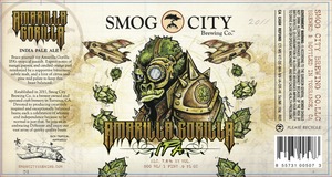 Smog City Brewing Co Amarilla Gorilla IPA May 2015