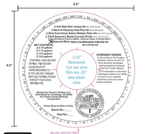 Cherry Street Brewing Cooperative River's Up Whitewater India Pale Ale April 2015