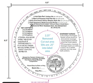 Cherry Street Brewing Cooperative Shutdown Stout April 2015