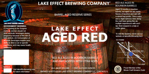 Lake Effect Brewing Company Lake Effect Aged Red