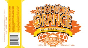 Blue Mountain Brewery A Hopwork Orange April 2015