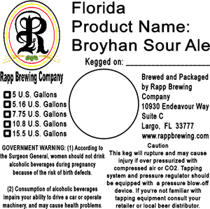 Rapp Brewing Company Broyhan