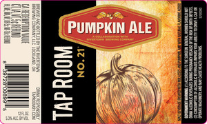 The Rivertown Brewing Company, LLC Taproom 21 Pumpkin