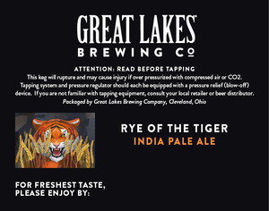 The Great Lakes Brewing Co. Rye Of The Tiger