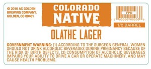Colorado Native Olathe Lager