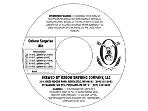 Oxbow Brewing Company Oxbow Surprise