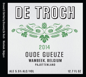 De Troch Oud Gueuze April 2015