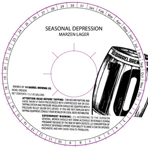 10 Barrel Brewing Co. Seasonal Depression Marzen