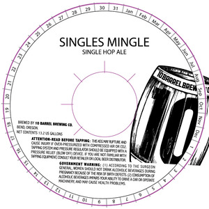 10 Barrel Brewing Co. Singles Mingle April 2015