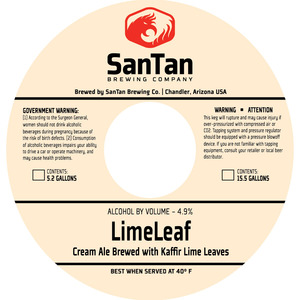 Santan Brewing Company Limeleaf